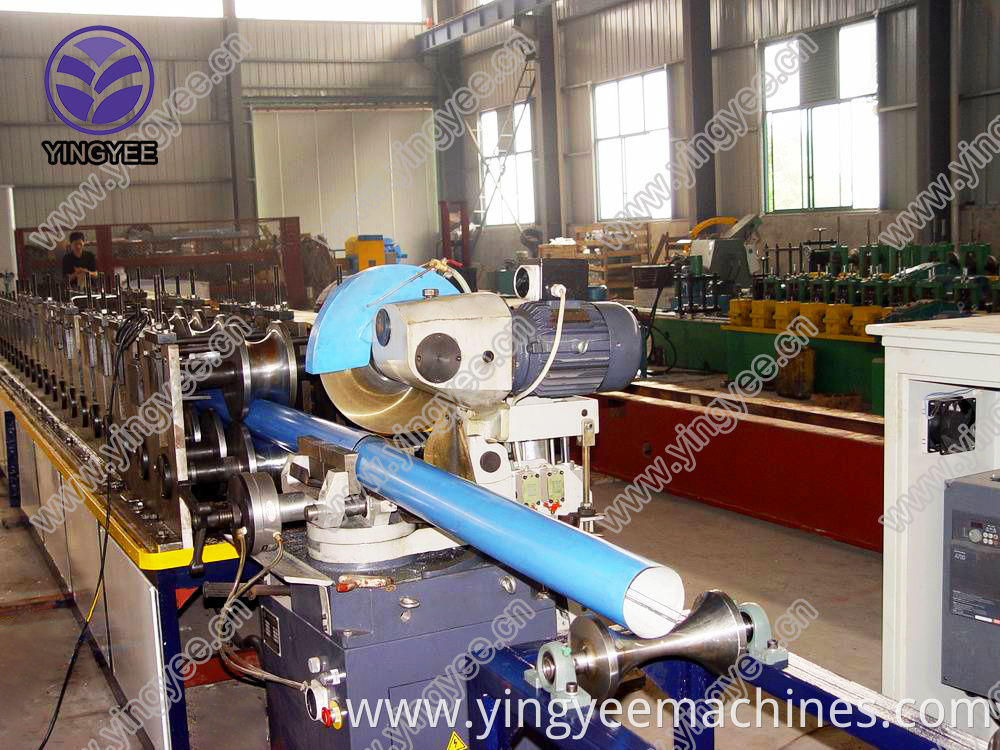 Downpipe downspout round and square roll forming machine automatic machine china/PLC control/cold roll forming machine